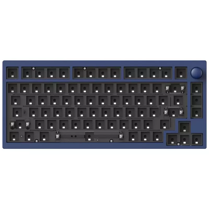 Keychron P1P-O1 75% Lemokey Super Red Switch Navy Blue Teclado mecânico