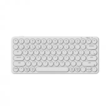 Teclado mecânico Keychron B3P-K8 75% Scissor Ivory White