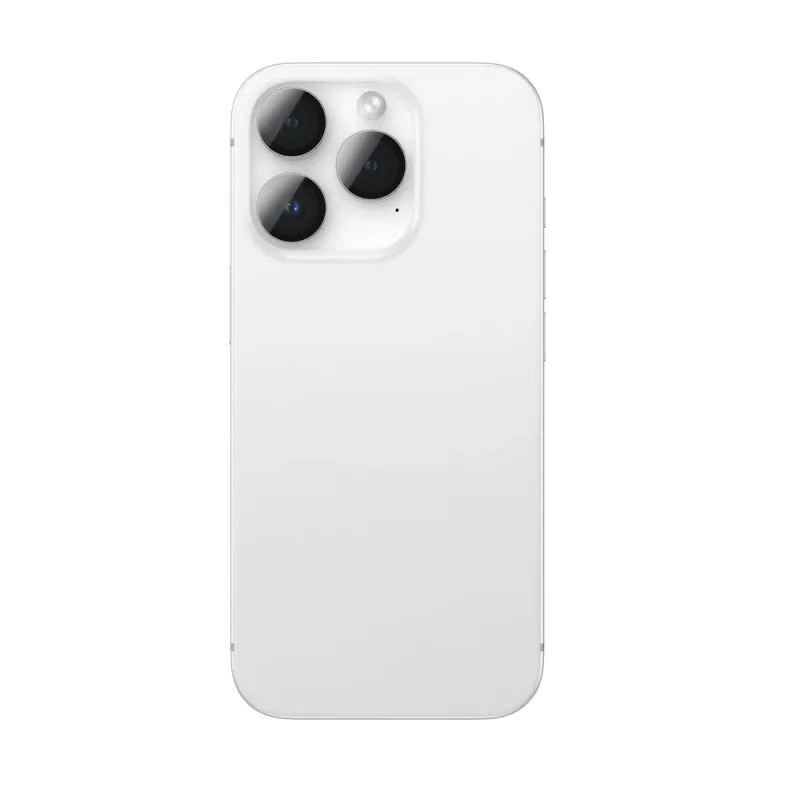 AMAZINGTHING AR 3 Lens Glass Full Clear protetor de lentes da câmara em vidro temperado para iPhone 16 Pro / 16 Pro Max - transparente