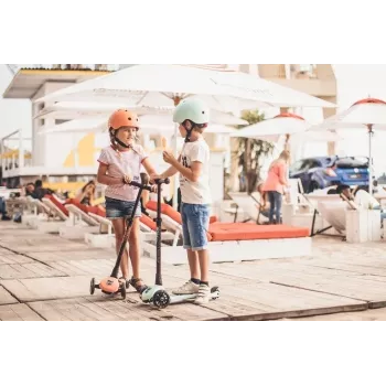 Scoot & Ride Capacete S-M Peach Capacete Multidesportivo para Criança