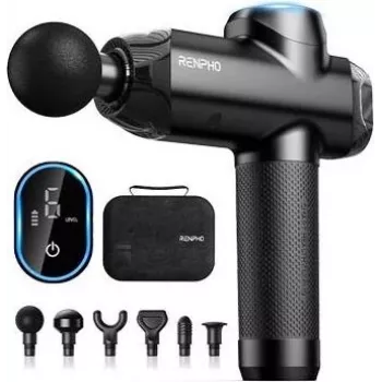 Pistola de massagem Renpho R3 Power - preto