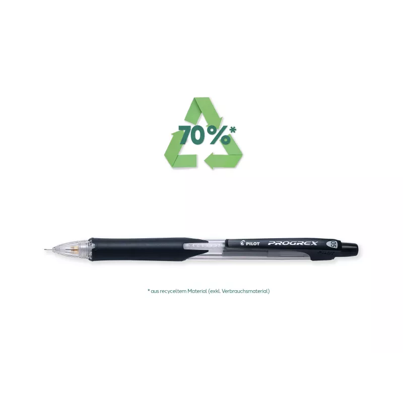 PILOT PEN Progrex BeGreen Lapiseira Vermelha HB 0,5 mm 1 Unid.