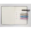 PILOT PEN FriXion Ball 4 Caneta de Gel Apagável 4-em-1 Corpo Preto 0,5 mm Extra Fina