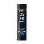 Minas de recarga Pentel C279-HBO 0,9 mm HB, pretas, 36 un.
