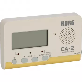 Afinador cromático Korg CA-2 com visor LCD de agulha