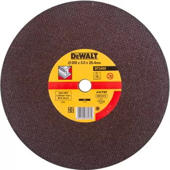 DEWALT Disco de corte para metal EXTREME 355x3,0x25,4 mm para DW871