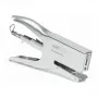 Agrafador de pinça Rapesco Porpoise Classic 50 folhas cromado 24/6 + 26/6 agrafos