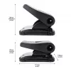 Perfurador de 2 furos Rapesco 827-P PF827PB2, 30 folhas, preto