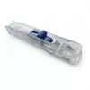 Rapesco Supaclip 40 dispensador - transparente - 40 folhas - clipes de aço inoxidável - 8 clipes incluídos