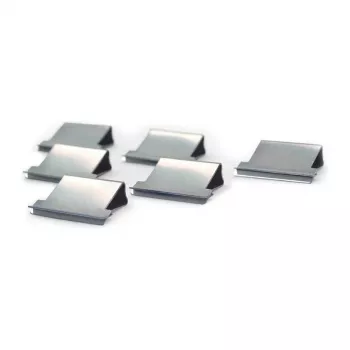 Perfurador de 4 furos Rapesco RC4050SS, aço inoxidável, 40 folhas, 50 unidades, 125 mm, 80 mm