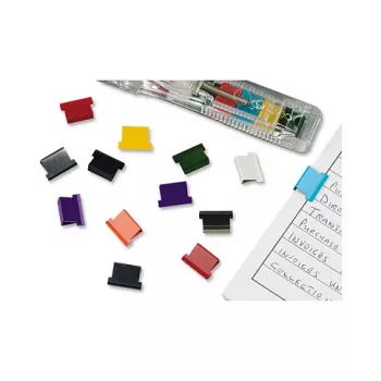 Rapesco 50 Supaclips sortidos 1,6 cm