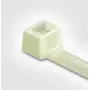HellermannTyton T120L Abraçadeiras Standard, Poliamida 6.6, natural, 760 mm de comprimento, 7,6 mm de largura, 100 Unidades