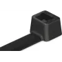 Abraçadeiras HellermannTyton UB200C-B-PA66-BK 200x4,6 mm preto (pack de 100)