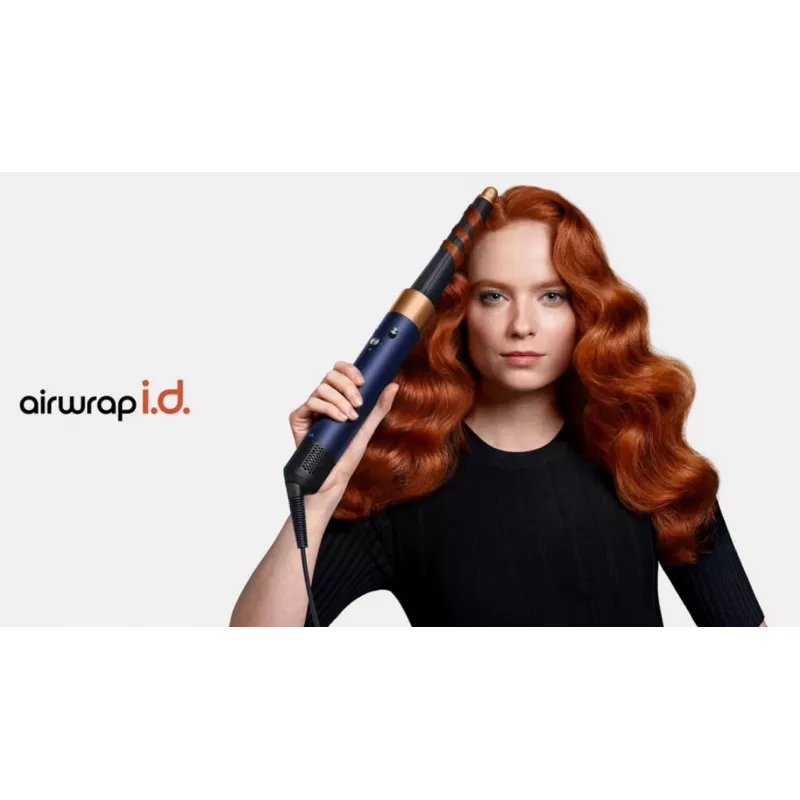 Multistyler Dyson Airwrap i.d. Straight+Wavy azul prussiano/cobre
