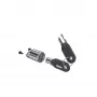 Fecho T-Bar Kensington SpacePole Ergonomic Solutions para MultiClip - prateado/preto