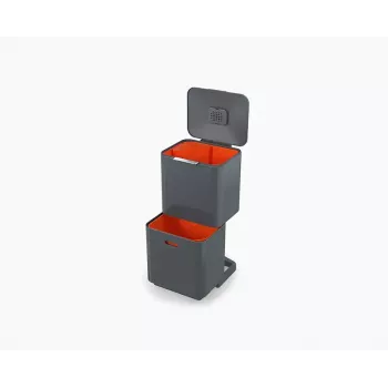 Balde do lixo Joseph Joseph Totem 60 L cinzento