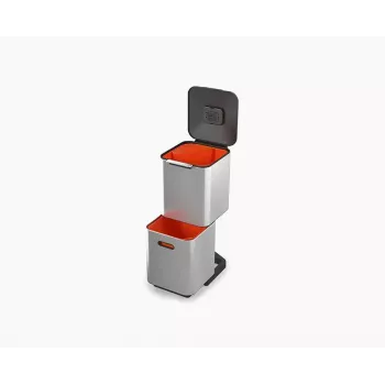 Joseph Joseph Totem caixote do lixo 40 L aço inoxidável