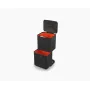 Recipiente de resíduos e reciclagem Joseph Joseph Totem Max 60L preto