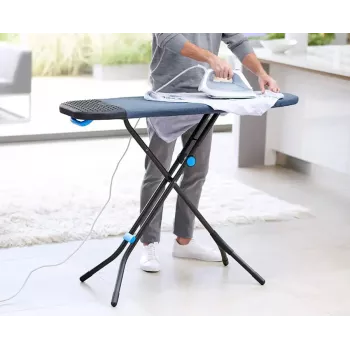 Tábua de passar roupa Glide Plus 130cm azul com capa avançada e armazenamento fácil Joseph Joseph