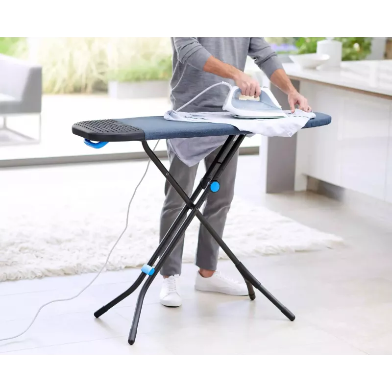 Tábua de passar roupa Glide Plus 130cm azul com capa avançada e armazenamento fácil Joseph Joseph