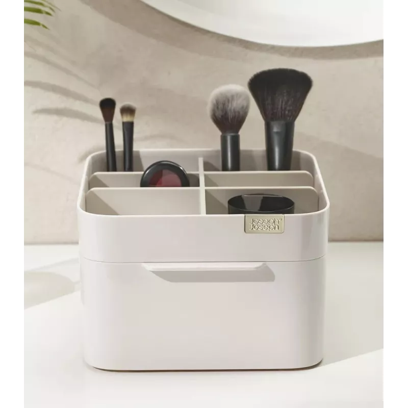 Conjunto Viva Make Me Up: organizador de cosméticos com gaveta magnética e espelho de bolso 2 em 1 (75007) Joseph Joseph