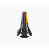 Conjunto de 6 utensílios de cozinha Elevate multicoloridos com suporte de armazenamento rotativo Joseph Joseph