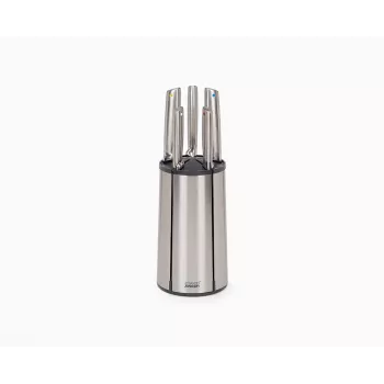 Conjunto de facas Elevate em aço inoxidável com carrossel, 5 peças Joseph Joseph