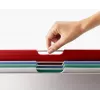 Conjunto de tábuas de corte Folio Steel L, 4 tábuas, prateado Joseph Joseph