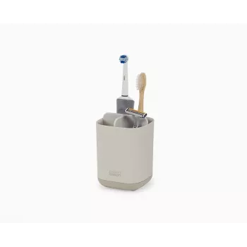Porta-escovas de dentes EasyStore mate ecru Joseph Joseph