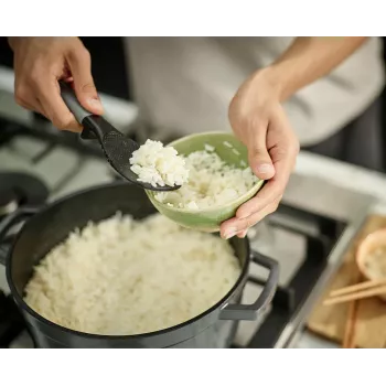 Joseph Joseph Elevate Fusion colher de arroz preta