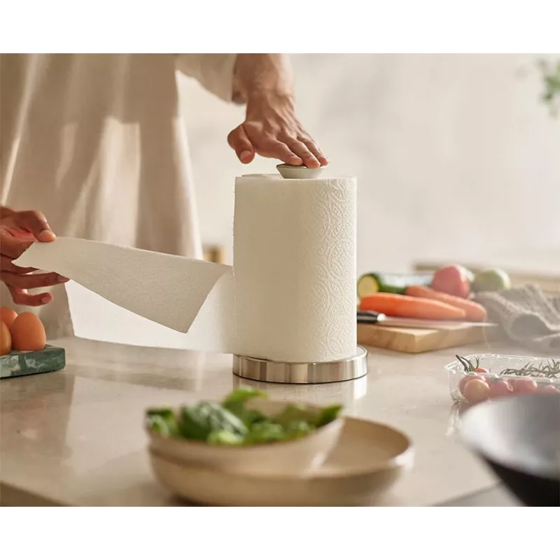 Joseph Joseph Push&Tear Stone suporte para rolo de cozinha