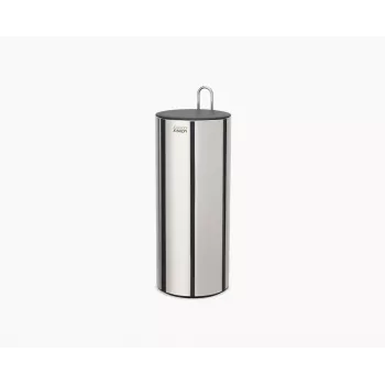 Joseph Joseph EasyStore Luxe porta-rolos de papel higiénico em aço inoxidável com compartimento oculto