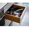 Joseph Joseph Space wok antiaderente cerâmica com cabo dobrável 32 cm azul