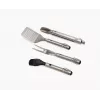 Joseph Joseph GrillOut conjunto de 4 utensílios de churrasco em aço inoxidável com caixa de arrumação