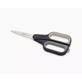 Joseph Joseph PlusCut tesoura cinzenta com cortador integrado