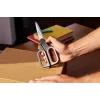Joseph Joseph PlusCut tesoura cinzenta com cortador integrado