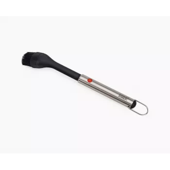 Joseph Joseph GrillOut pincel de silicone para churrasco preto com cabo extensível