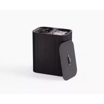 Organizador de roupa Joseph Joseph Tota Twin Luxe 90L preto