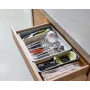 Organizador extensível de gaveta para talheres Joseph Joseph DrawerStore cinzento 8500017