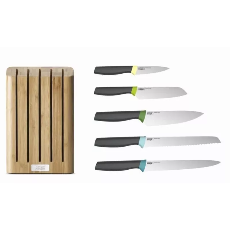 Conjunto de 5 facas Joseph Joseph Elevate Bamboo