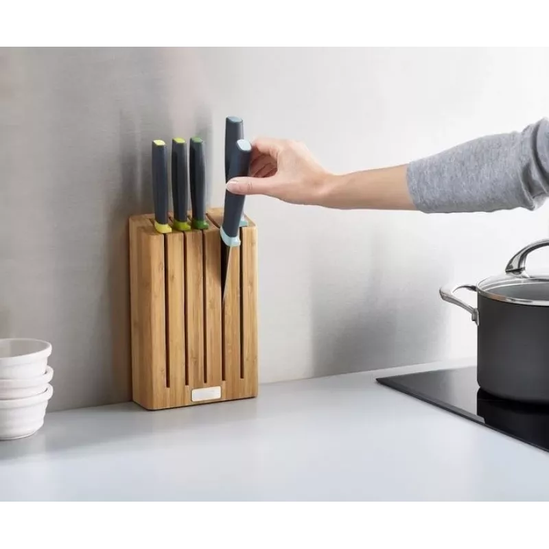 Conjunto de 5 facas Joseph Joseph Elevate Bamboo