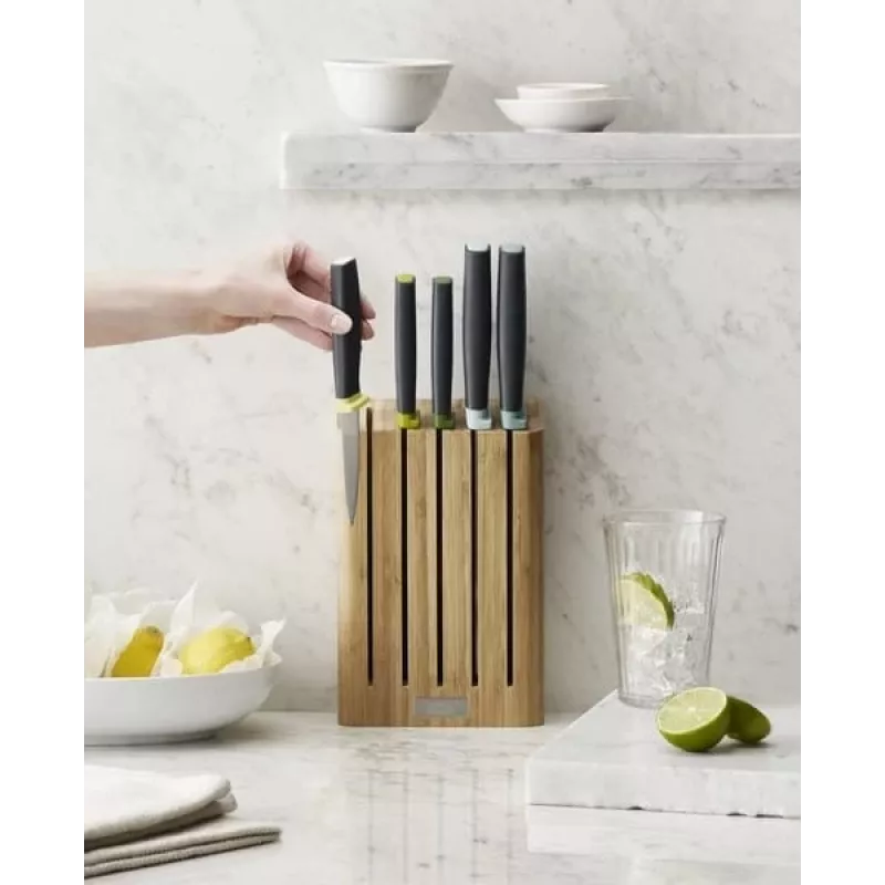 Conjunto de 5 facas Joseph Joseph Elevate Bamboo