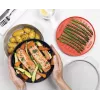Conjunto de cozinha para micro-ondas de 4 peças Joseph Joseph M-Cuisine laranja