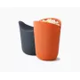 Conjunto para fazer pipocas no micro-ondas de 2 peças Joseph Joseph M-Cuisine laranja