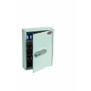 Cofre de chaves Phoenix Safe KC0601E - Cinzento - 42 ganchos - Fechadura eletrónica - Montagem na parede - 270 x 80 x 350 mm