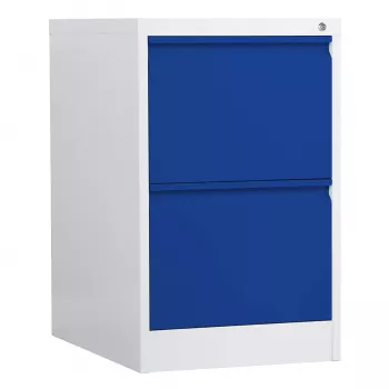 Armário de arquivo corta-fogo Phoenix Safe FC1002GBK 2 gavetas, azul