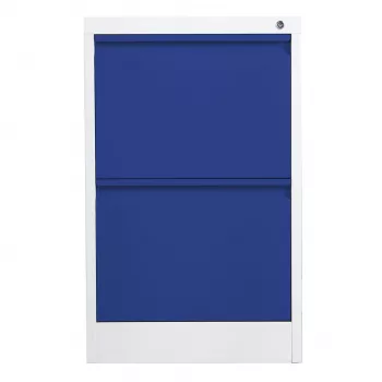 Armário de arquivo corta-fogo Phoenix Safe FC1002GBK 2 gavetas, azul