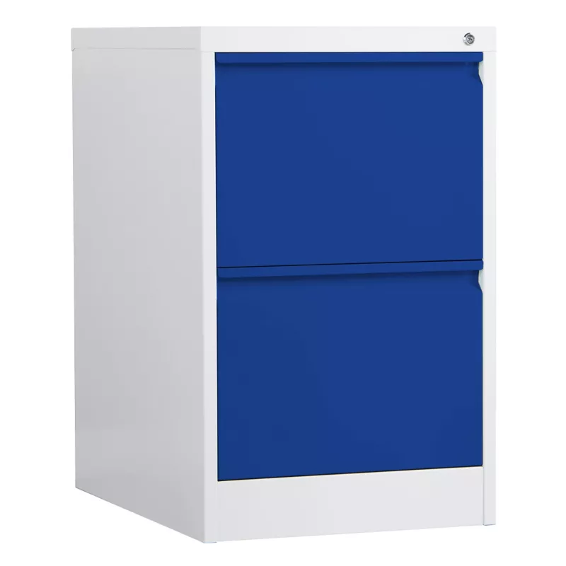 Armário de arquivo corta-fogo Phoenix Safe FC1002GBK 2 gavetas, azul