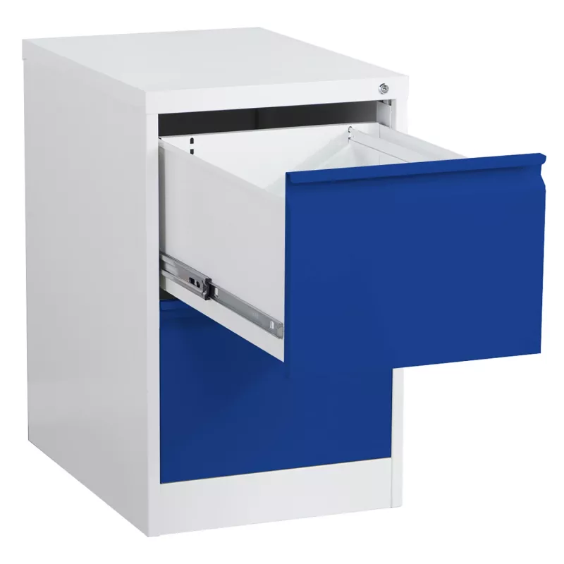 Armário de arquivo corta-fogo Phoenix Safe FC1002GBK 2 gavetas, azul