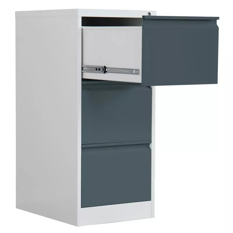 Armário de arquivo de suspensão Phoenix Safe 3 gavetas antracite
